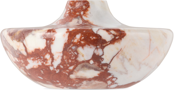Photo: Soho Home Off-White & Red Alma Vase