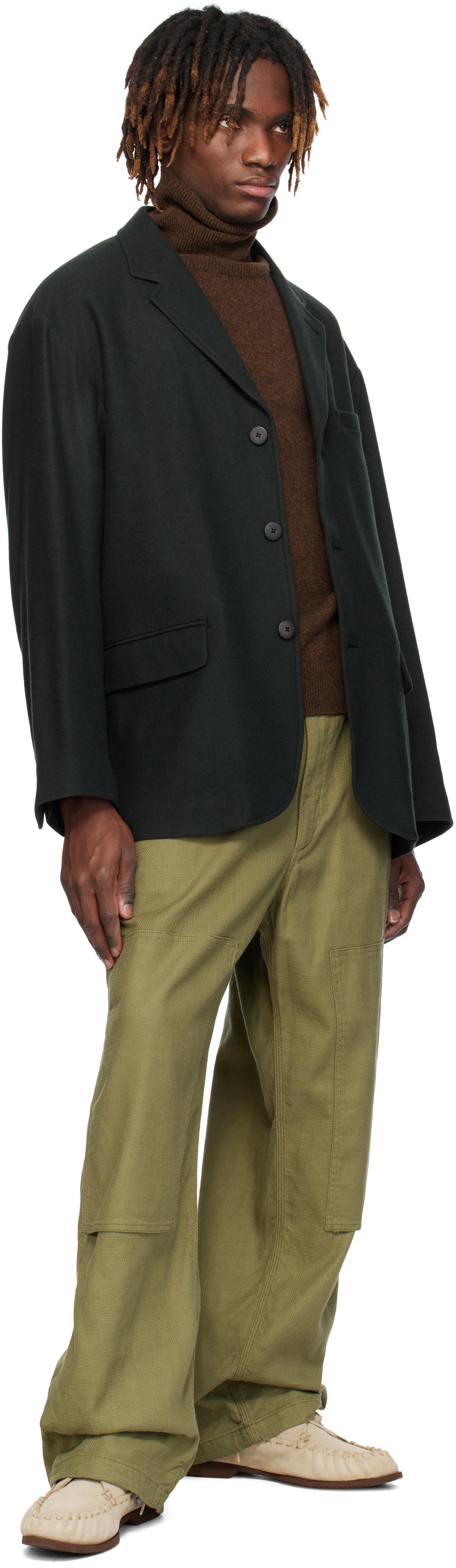 visvim Black Bowen Blazer Visvim