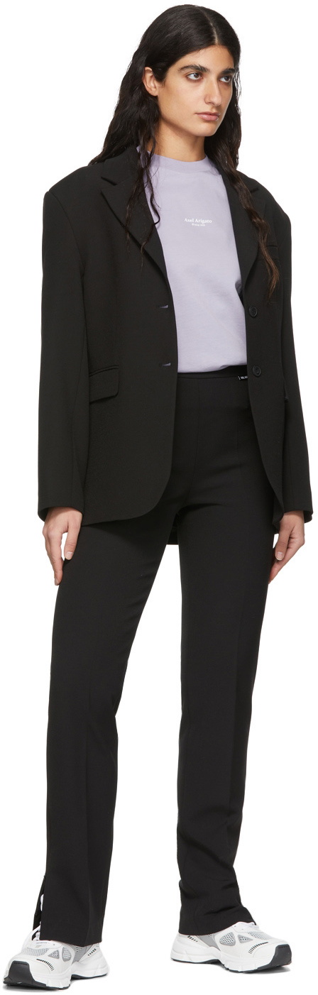 Axel Arigato Black Polyester Trousers