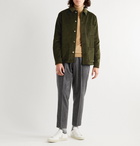 De Bonne Facture - Cotton-Corduroy Overshirt - Green