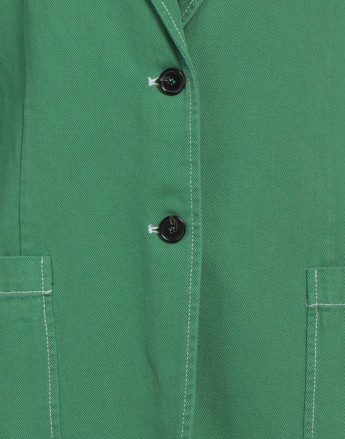 Msgm Womens Blazer in Green