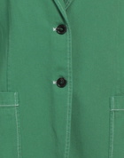 Msgm Womens Blazer in Green