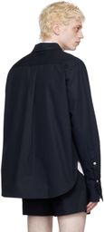 K.NGSLEY Navy Snider Shirt
