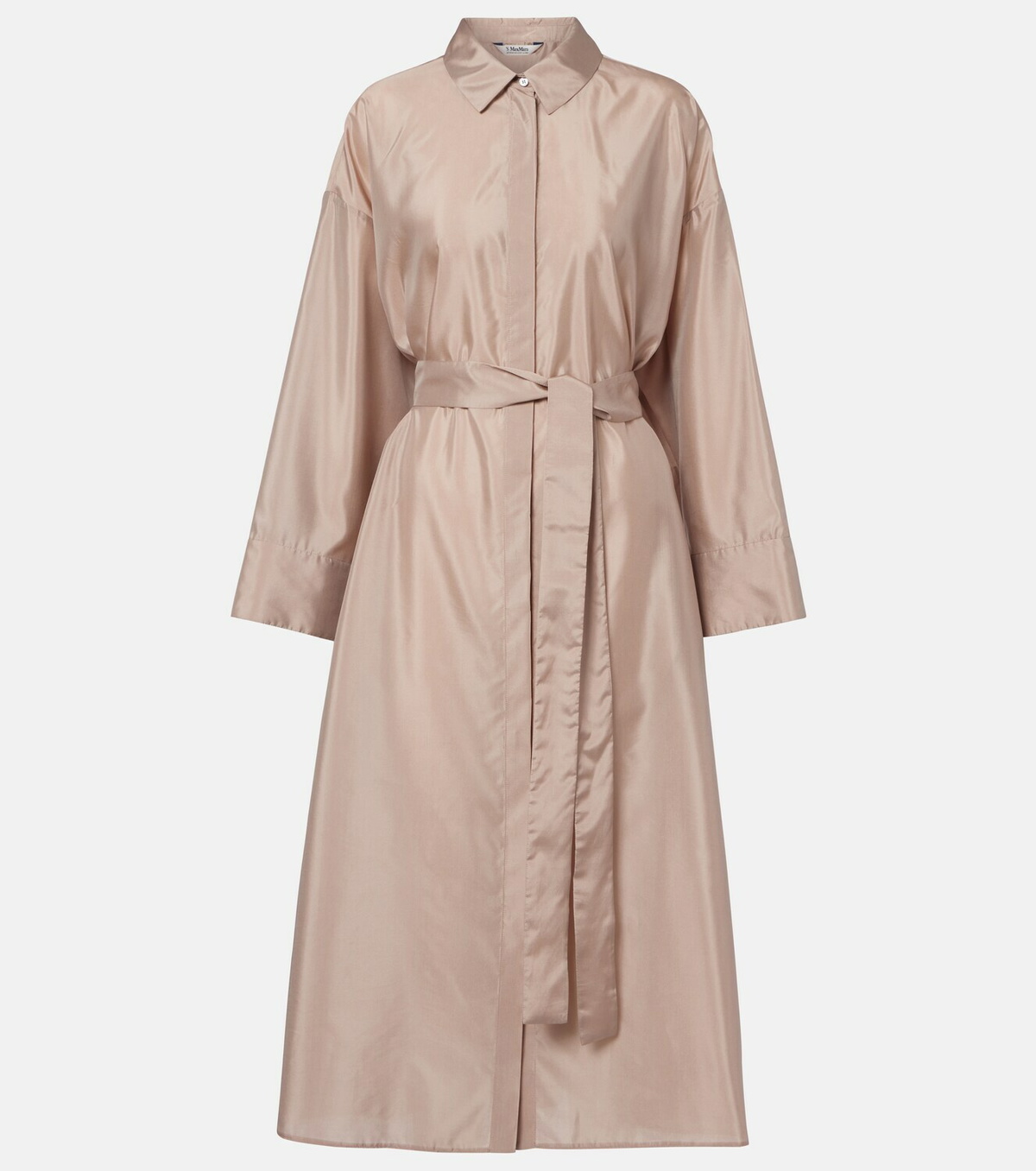 'S Max Mara Anna organza shirt dress