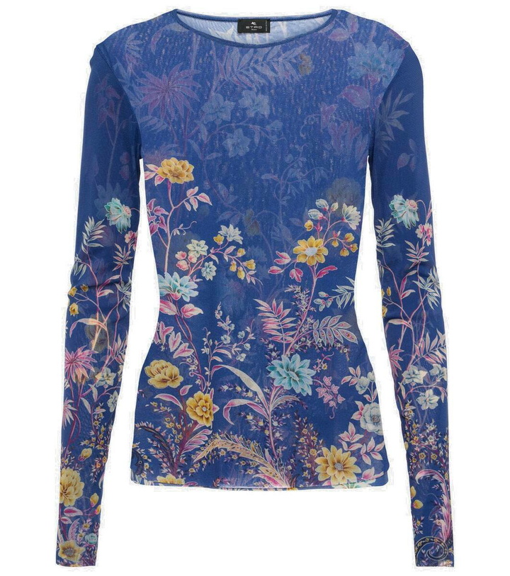 Photo: Etro Printed top