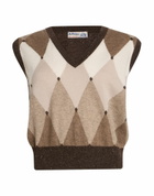 Ballantyne Womens Sweater Taupe