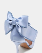 Steve Madden Bougie Heels in Light Blue Satin
