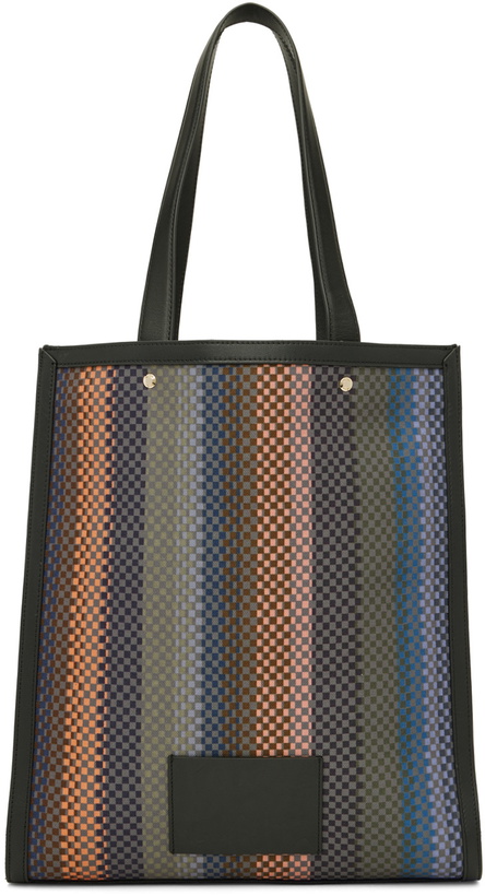 Photo: Paul Smith Multicolor Screen Check Tote