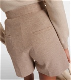 Max Mara Jessica high-rise cotton shorts