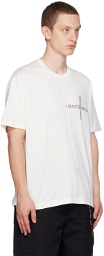 MASTERMIND WORLD White Cross T-Shirt
