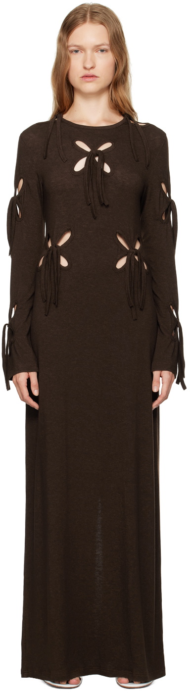 kim brown dress Free People Juno Mini Canyon Sunset – Simply Couture Boutique main image 0