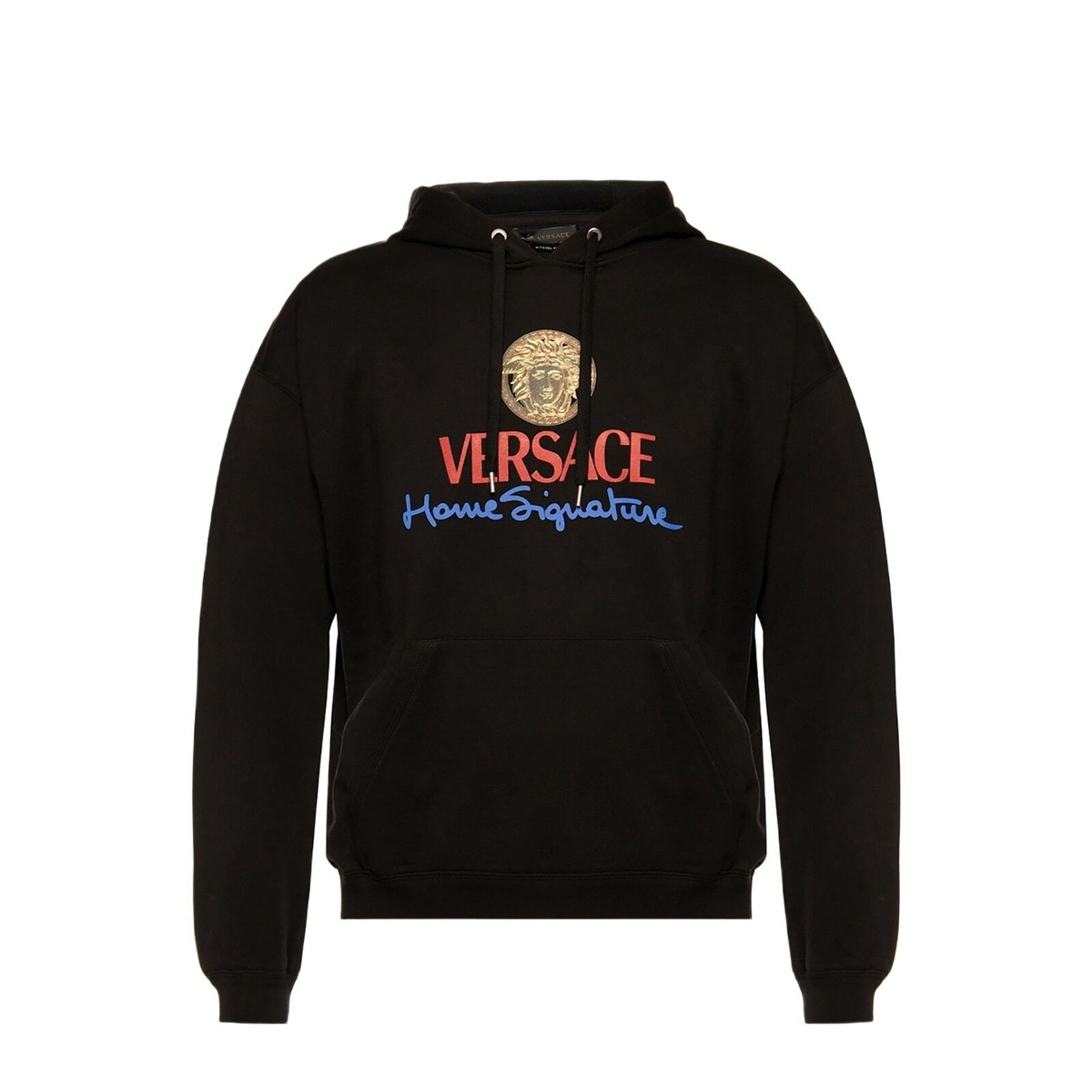 【versace】ラ コロンナ フーディ Versace Gray 'La Colonna' Hoodie Versace
