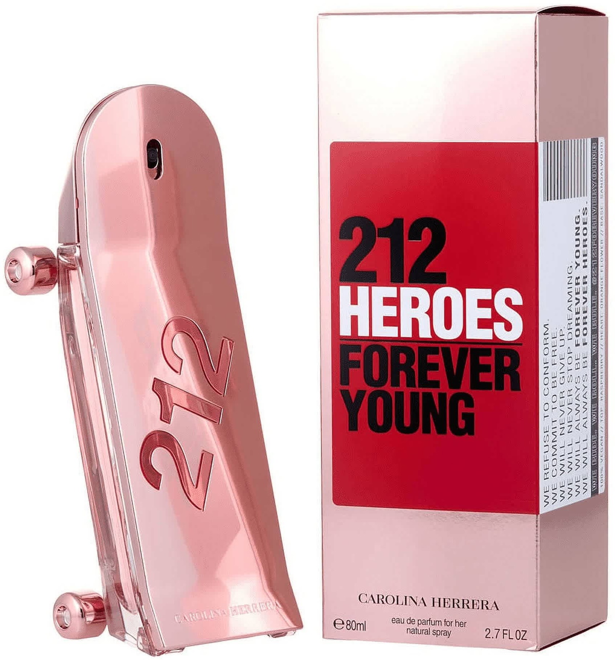 Carolina Herrera Ladies 212 Heroes Forever Young EDP Spray 2.7 oz Fragrances 8411061994696