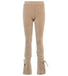 Jacquemus - Le Pantalon Duci ribbed-knit pants