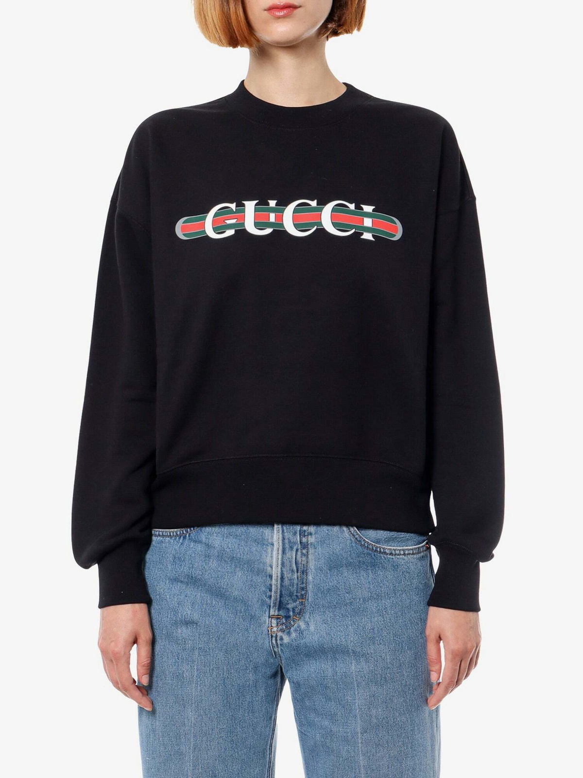 Gucci Sweatshirt Black Womens