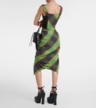 Vivienne Westwood Classic tartan cotton and linen corset