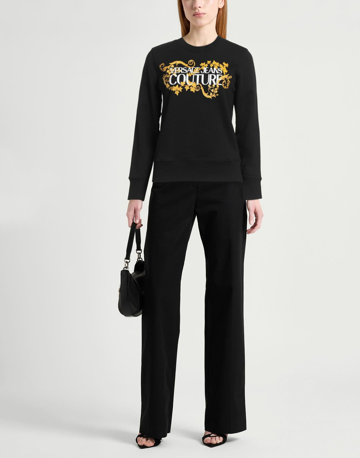 Versace Jeans Couture Womens Sweatshirt in Black