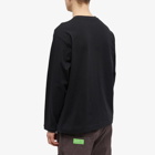 thisisneverthat Men's Long Sleeve L-Logo Pocket T-Shirt in Black