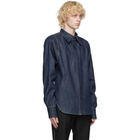 Bianca Saunders Blue Denim Oversized Shirt