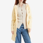 Rains Women's Curve Long Jacket in Gleam
