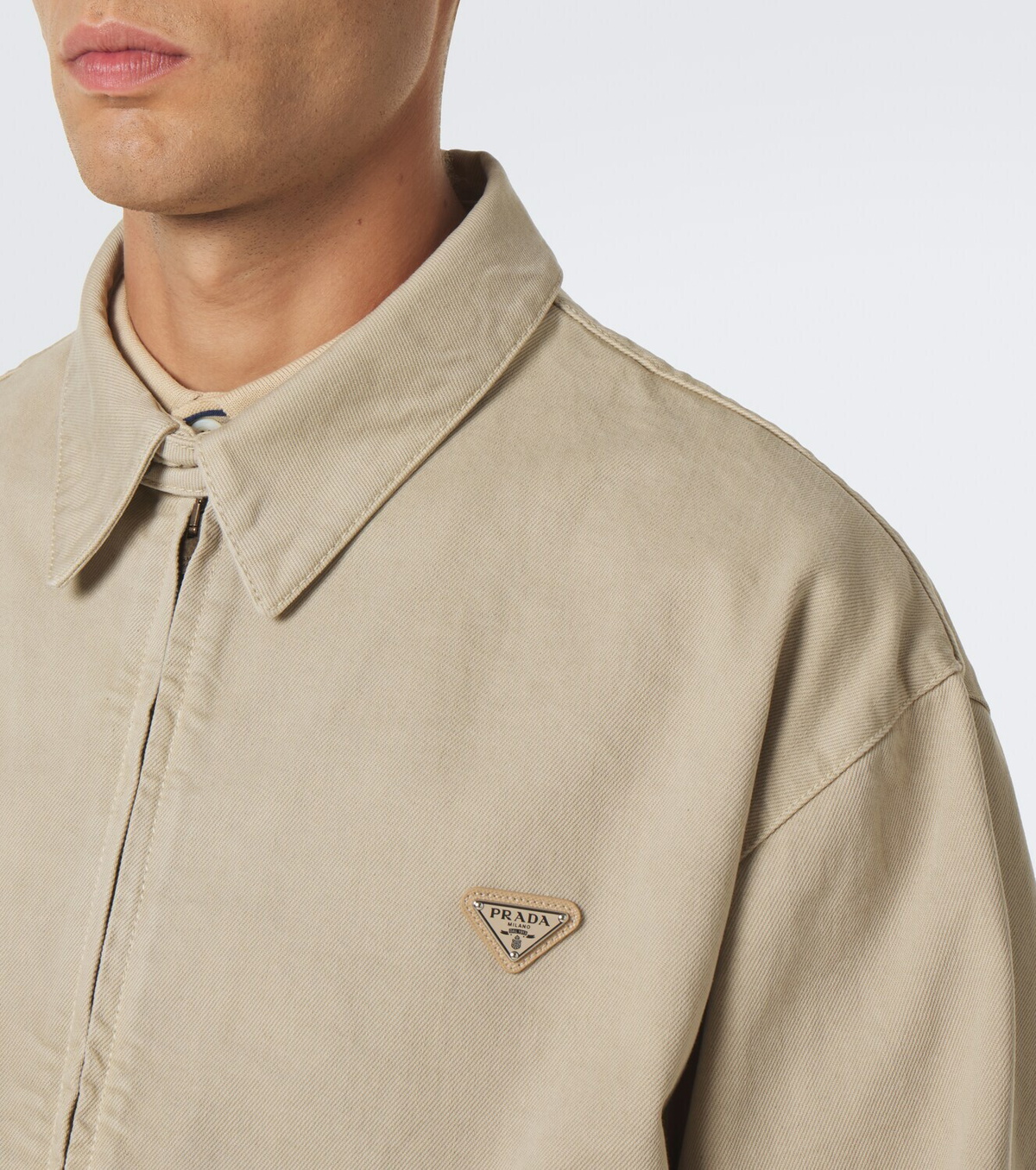 Prada Denim blouson jacket
