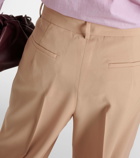 Sportmax Wool wide-leg pants