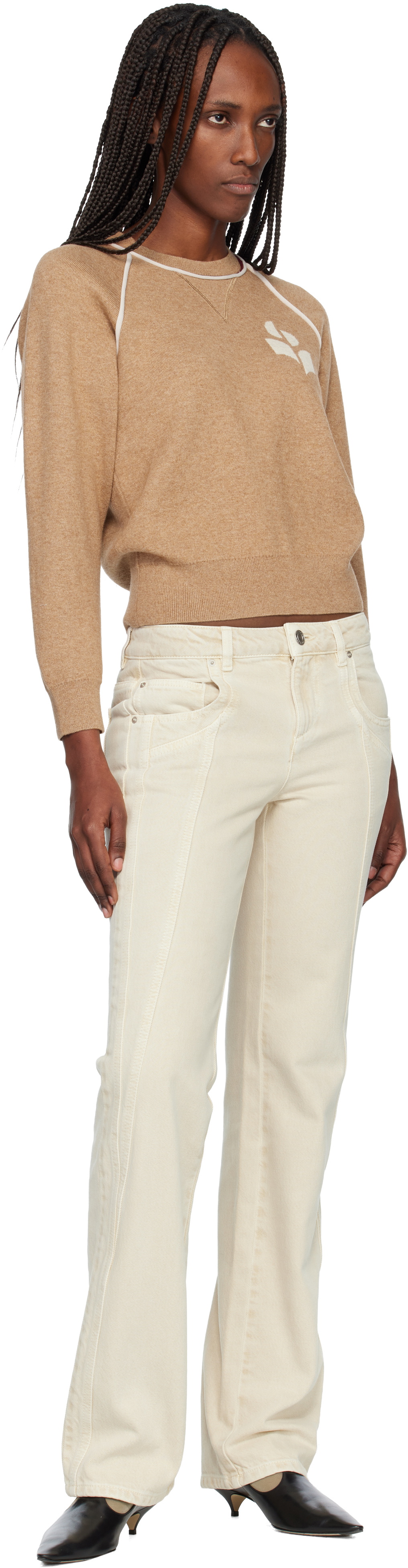 Isabel Marant Etoile Tan Loriby Sweater