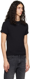 Courrèges Black Classic T-Shirt