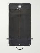 Bennett Winch - Trifold Leather-Trimmed Cotton-Canvas Suit Carrier