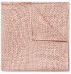 Favourbrook - *Culcross Linen-Jacquard Pocket Square - Orange