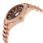 Rolex Day-Date 36 Automatic Diamond Brown Dial Watch 128235CHDP