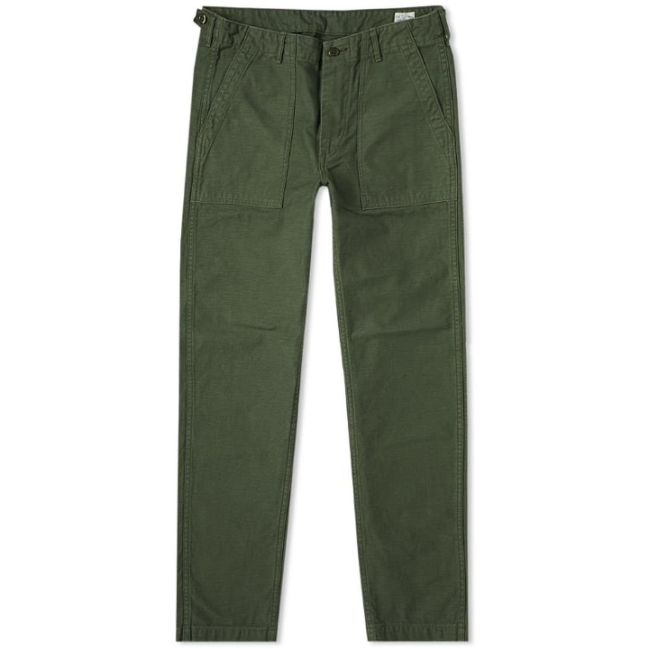 Photo: orSlow Slim Fit US Army Fatigue Pant