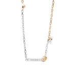 Versace Men's Small Medusa Medallion Chain Necklace in Gold