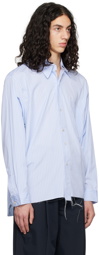 Camiel Fortgens Blue & White Striped Shirt