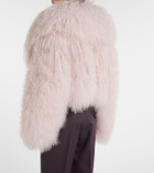 The Attico Shearling jacket