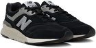 New Balance Black & Gray 997H Sneakers