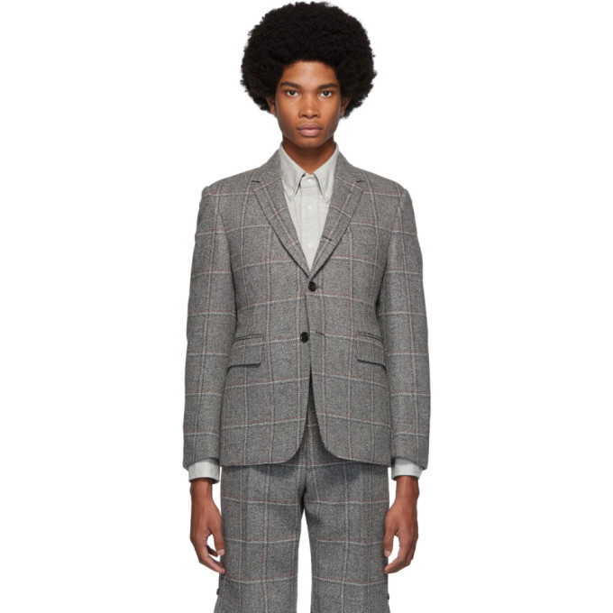 Photo: Thom Browne Grey Classic Sport Coat