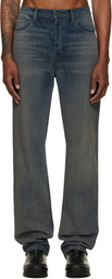 ALEXANDER DIGENOVA Blue Straight Leg Jeans