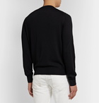 TOM FORD - Slim-Fit Merino Wool Sweater - Black