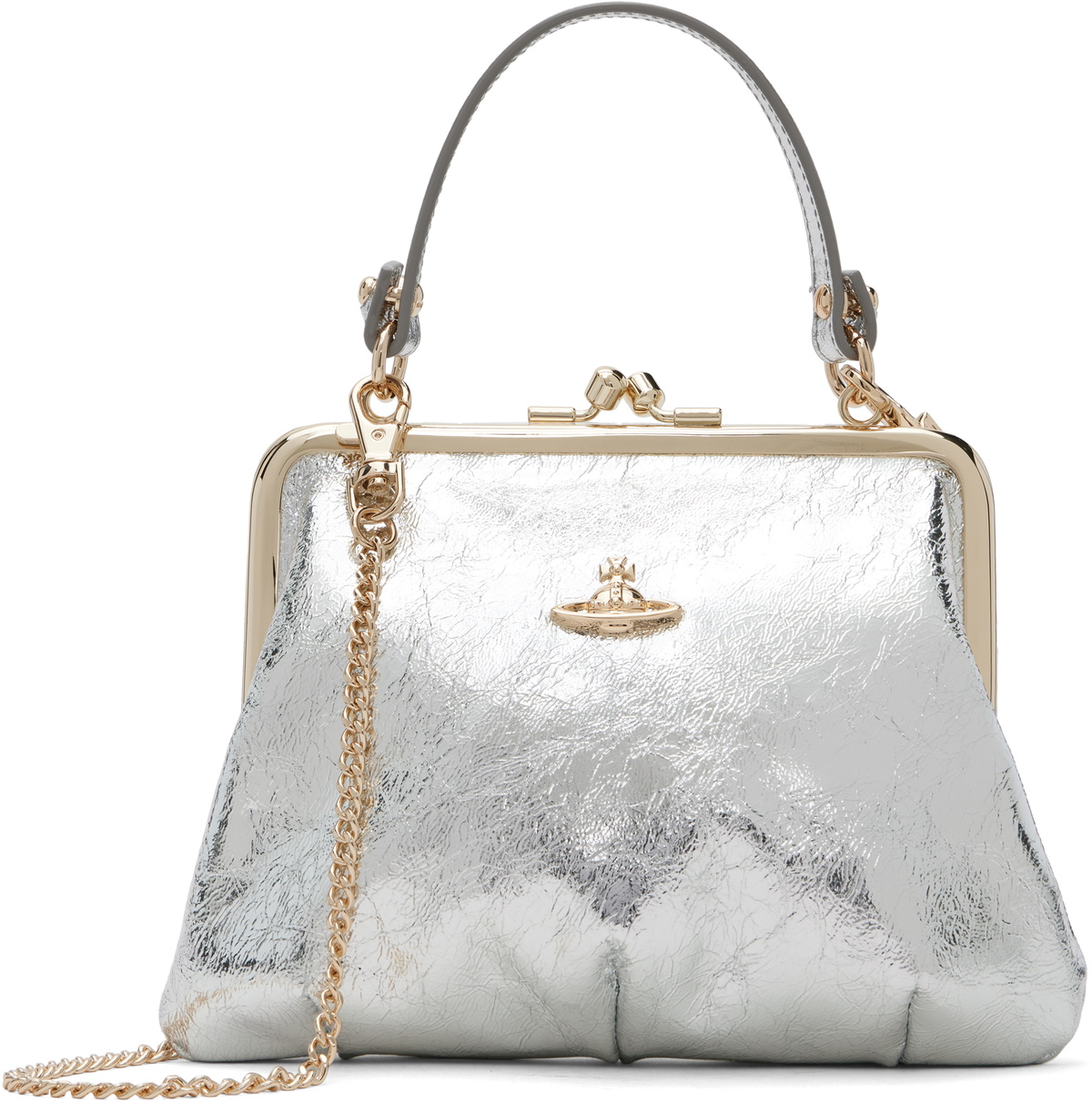 Vivienne Westwood Silver Granny Frame Bag Vivienne Westwood