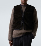 Our Legacy Top cotton corduroy vest