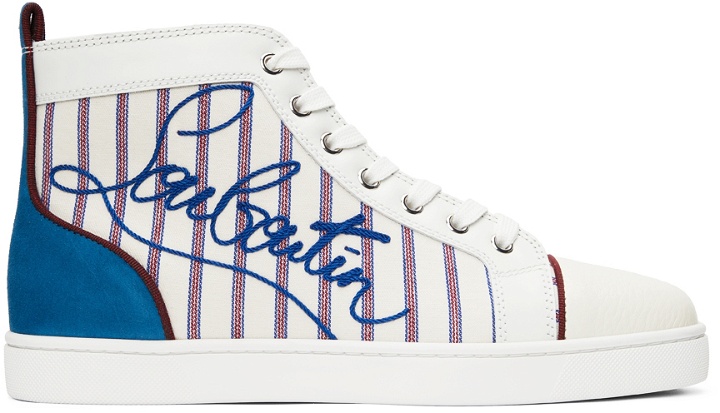 Photo: Christian Louboutin Multicolor Louis High Sneakers