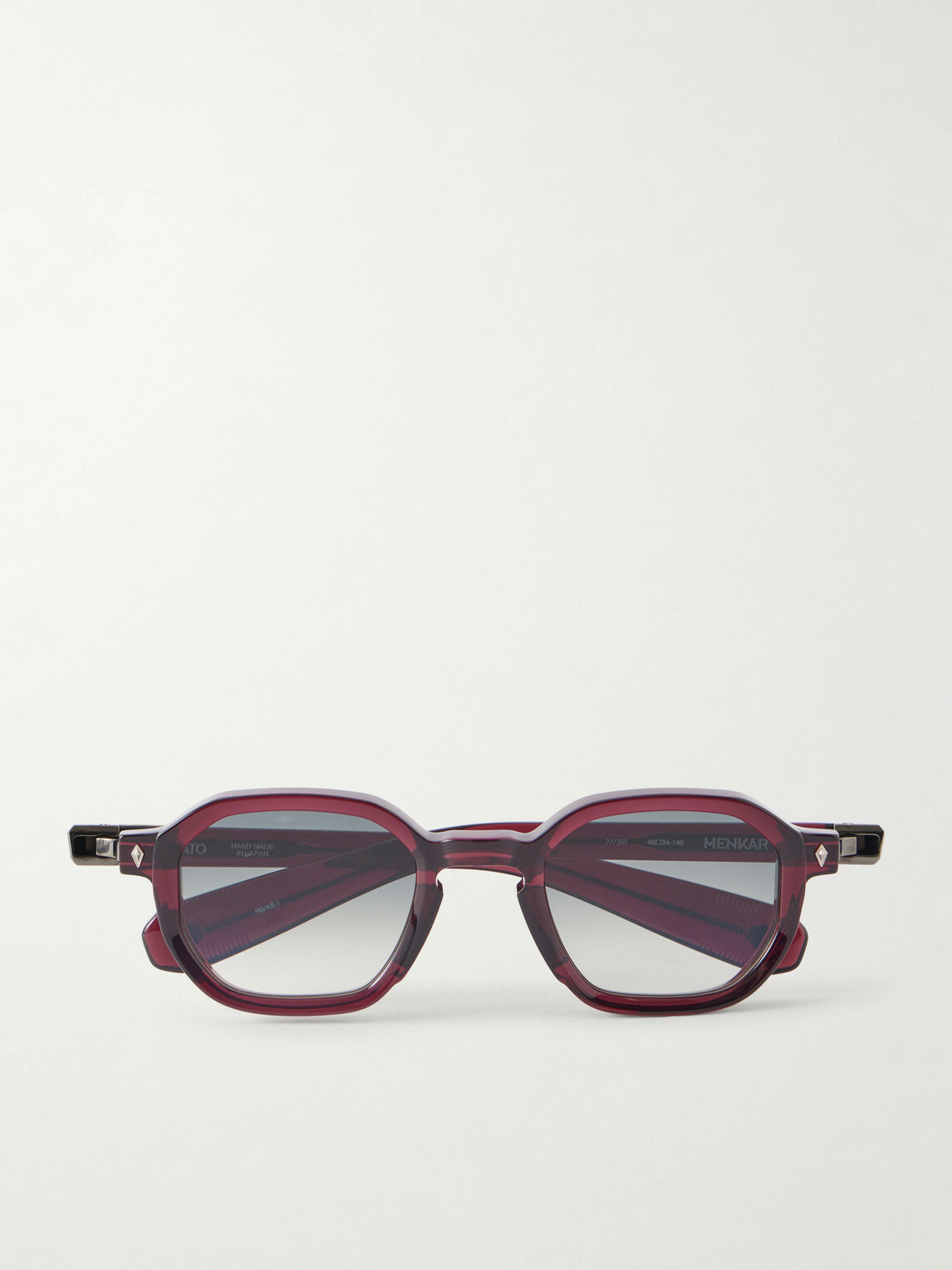 Sato - Menkar Round-Frame Acetate Sunglasses