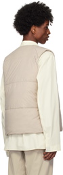 Veilance Beige Conduit Down Vest