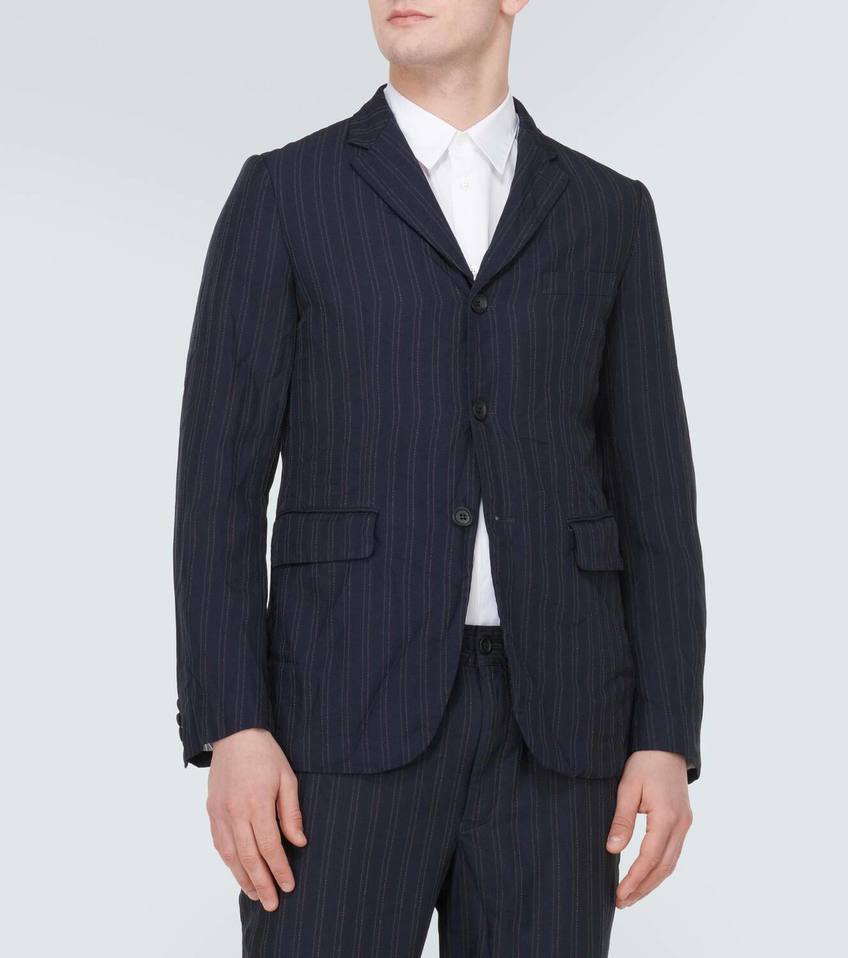 Comme des Garçons Homme Deux Striped blazer