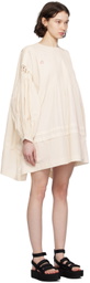 Story mfg. Off-White Mon Minidress