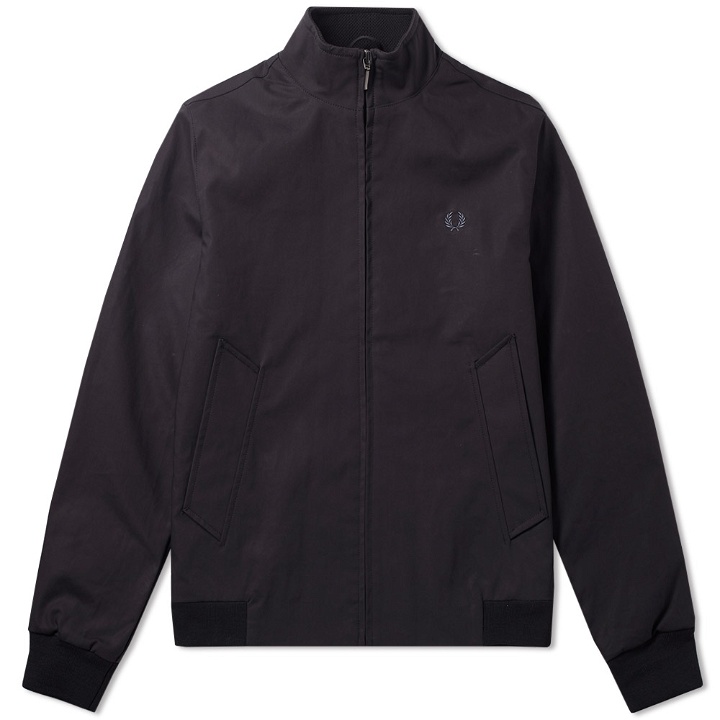 Photo: Fred Perry Bonded Zip Through Jacket