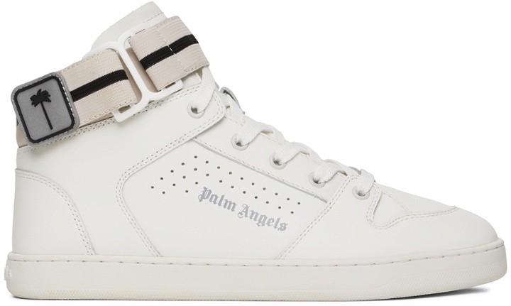 Photo: Palm Angels White Palm One Sneakers