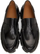 Versace Black Greca Labyrinth Loafers