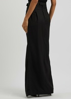 Bettter Paley Reversible Wool-blend Maxi Skirt Black